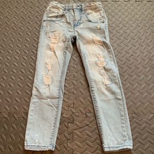 Art Class Boys Skinny Jeans Washed Size 7